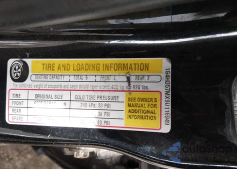 2009 Buick Lucerne Cxl из США, поврежденный, VIN 1G4HD57MX9U116949